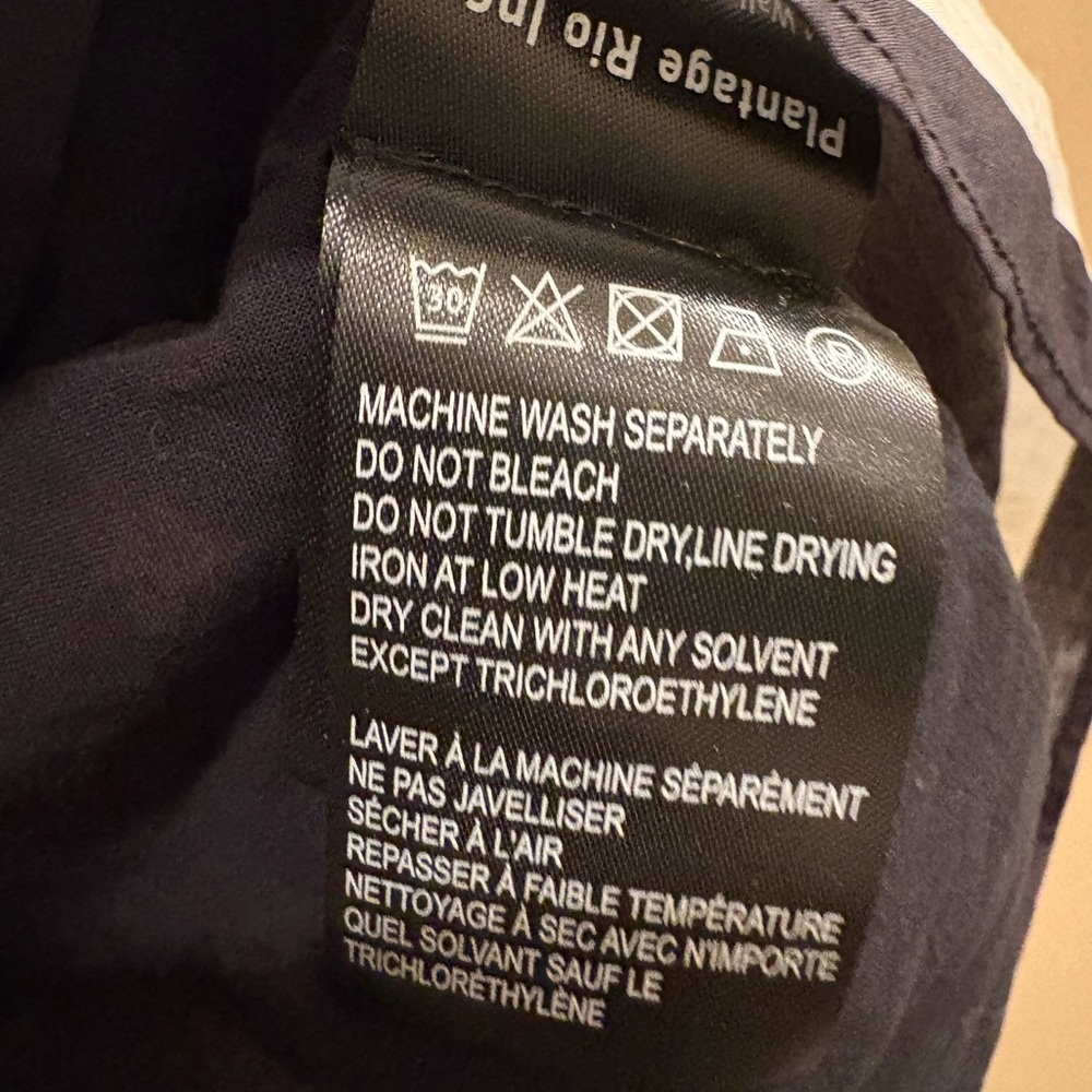 NWOT FARM Rio Mixed Stripes Black & White Short Sleeve Mini Dress Women’s XXS - Picture 16 of 16